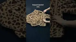 Leopard Fuzzy Jacket for Winter #leopard #jacket #coat #winter #plusesize
