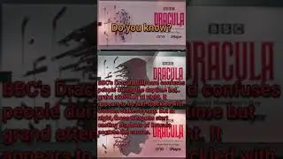 Dracula billboard shadow | Dracula shadow confuses people
