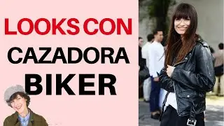 Looks con cazadora BIKER