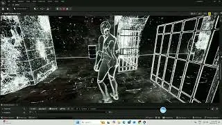 I created scan animation effect in Unreal Engine 5.7 for the game 。扫描场景虚幻引擎5.7短片预览