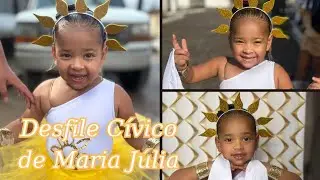 PRIMEIRO DESFILE CÍVICO DE MARIA JÚLIA! 💛