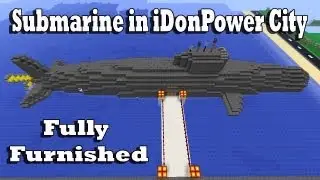 Minecraft Submarine in iDonPower City