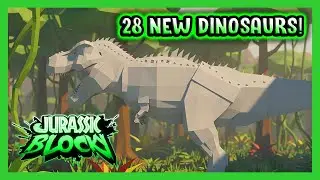 28 NEW DINOSAURS ARE PLANNED! (UPDATED LIST) - Roblox Jurassic Blocky
