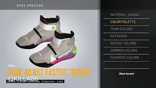 NBA 2k21 Shoe Creator | Nike Kobe AD NXT FastFIT &ldquo;Queen&rdquo;