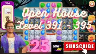 Open House #25 | Puzzle Game | Level 391 - 395 | Android Games #InspiraGames @InspiraGames