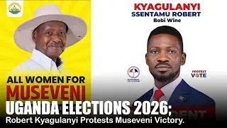 UGANDA ELECTIONS 2026; Robert Kyagulanyi Protests Museveni's Victory.#viral #news #bobiwine