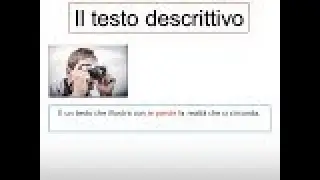 Testo descrittivo 12/05/20