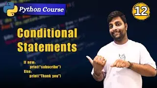 Conditional Statements In Python |  if, elif & else statements In Python | Python Simplified 2024