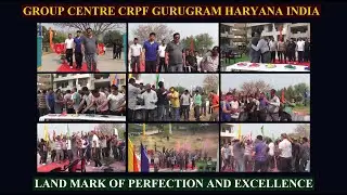 Holi Celebration  in India,Must watch Dynamic Bonding All Ranks GC CRPF Gurugram