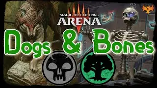 Like A Dog With A Bone | MTG Arena - Golgari Skeleton Werewolf Ramp Massacre Innistrad Crimson Vow