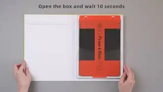 SPARIN W06 Installation Guide for Tablets Screen Protector with Easy Application Tray Box