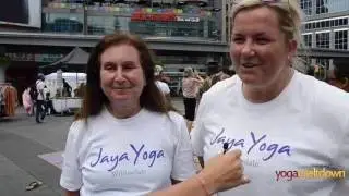 Jaya Yoga - YogaMeltdown @ Yonge-Dundas Square, June 26th 2016