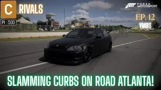 Chasing World Records in Rivals - C500 - Episode 12 - Road Atlanta - YMBS Forza Motorsport
