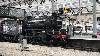 LNER B1 61264 at Newcastle - 5Z26 Grosmont to Joppa Straight