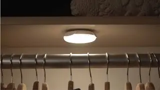 Easy Installation: Mr Beams MB800 Battery-Powered Motion-Sensing LED Puck Light