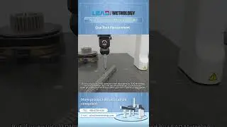 High-precision rack measurement three-coordinate application video #machine #cnc#manufacturing