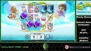 Wacky Waves Slot By Eyecon Bonus And Big Win