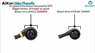 AiXun H310D Internet BGA Rework Station Smart Hot Air Gun #phonefix #diyfixtool