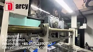 Four Station thermoforming machine ready for Shipping