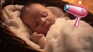 120 Min Baby F&ouml;n Ger&auml;usch zum Einschlafen | Haarf&ouml;n White Noise f&uuml;r ruhigen Babyschlaf
