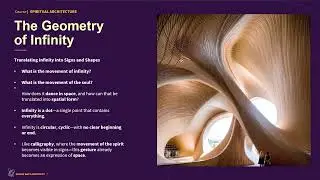The Geometry of Infinity in Spiritual Architecture