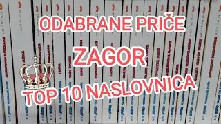 Zagor - Odabrane priče - TOP 10 Naslovnica