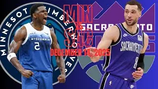 Minnesota Timberwolves vs Sacramento Kings Full Game Highlights &ndash; December 14, 2025 | NBA Season