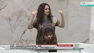 Janaina Paschoal, Deputada Estadual - PSL - 13/09/2019