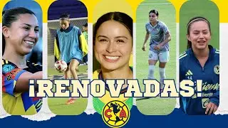 América Femenil confirma estas 5 renovaciones: continuidad, experiencia y goles