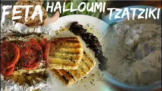 ZAPIEKANA FETA, TZATZIKI, HALLOUMI NA SŁODKO!