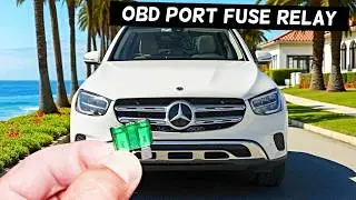 MERCEDES GLC OBD Port Diagnostics Port Fuse Relay Location GLC 300 GLC 43 GLC 63 GLC 200 GLC 200d GL