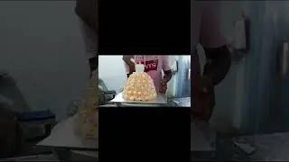 Doll Cake Chocolate Flavour Amazing Design YouTube Shorts Video #professional #sonuchif1m #designing