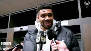 Giannis Antetokounmpo Postgame Media Availability | 01.19.26