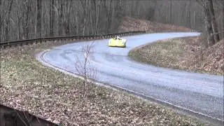EVSR: Electric Racecar Flyby @ Hillclimb
