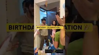 Vishal Singh&rsquo;s birthday celebrations 🥳🎉 #manisharani #vishalsingh