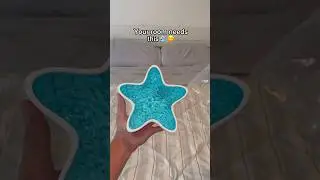 This will change your sleeping experience 😌🌊 #wave #aquawave #starfish #light #cozy