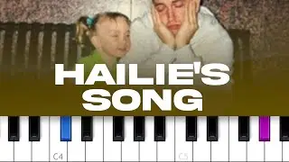 Eminem - Hailie's Song (piano tutorial)