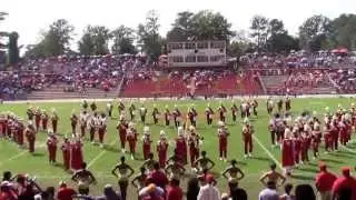 Tuskegee University Marching Crimson Piper Band Halftime Show 9/5/15