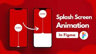 splash screen animation in figma | easy tutorial | animation #shorts #figma #figmadesign #viral