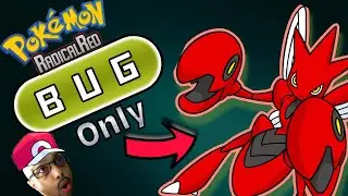 Bug only Challenge!!! All Gyms + Elite Four [Hardcore]
