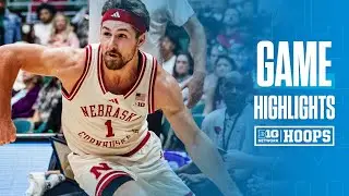 Nebraska vs. Oregon State | HIGHLIGHTS | Big Ten Men's Basketball | 12/25/24