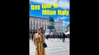 Day two in Milan Italy with my sister😊 | part2 | city tour in Milan |