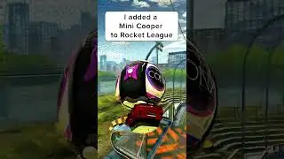 Rocket League Modded Car Showcase: Mini Cooper Edition