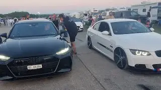 Audi RS6 mit Abt Tuning(700 PS) vs BMW E92 330d (450ps)