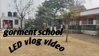 Gorment school||LED installation||vlog video 