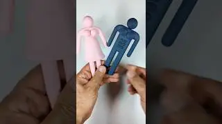 3D Toilet Signs 🥰STL available on Patreon and Cults3d  🔗#3dprinting #design #homedecor