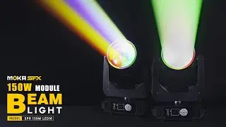 MOKA SFX 150W LED Module Beam Light | DJ Nightclub Moving Head Spot Lights