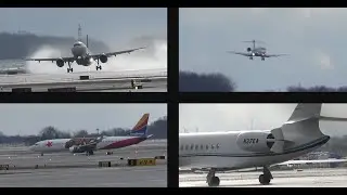 26 minutes of plane-spottingat MKE (saw a rare plane)