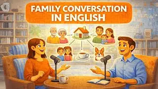 Family Conversation in English | Easy Daily English for Beginners