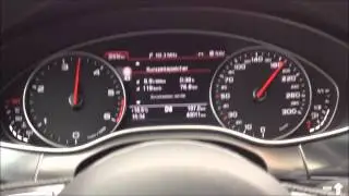 Audi A6 3.0 TDI 313 hp acceleration 120-200kmh